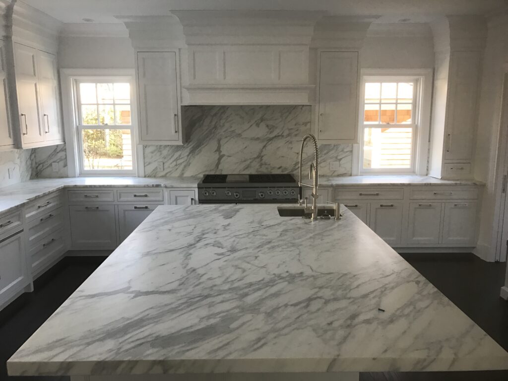 Custom Marble Countertops and Marble Island